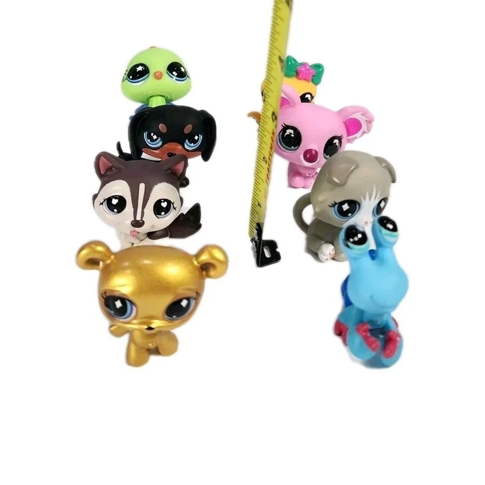 Little Petshop Series PS 4 Hasbro Lot of 10 And Accessories